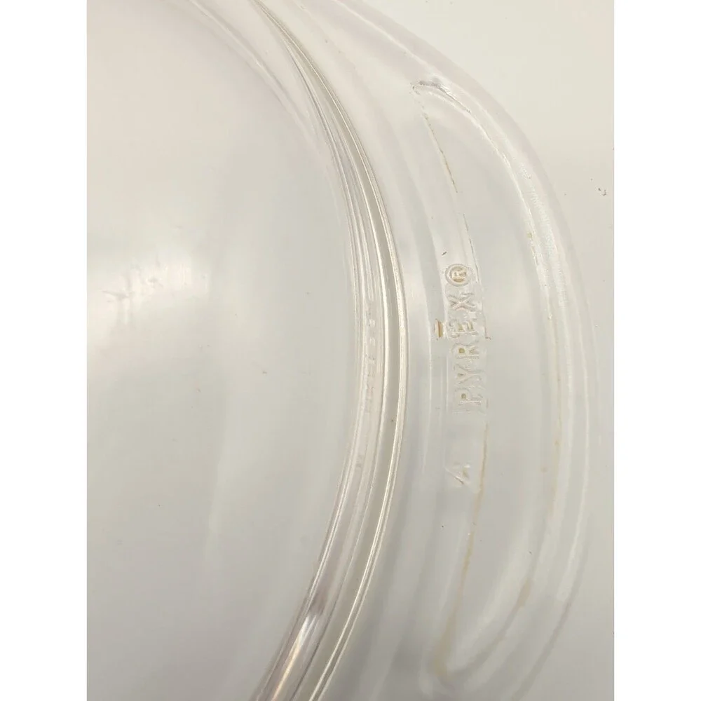 Pyrex 682‑C Replacement Glass Lid – Fits 1.5 Qt & 2.5 Qt Round Casseroles